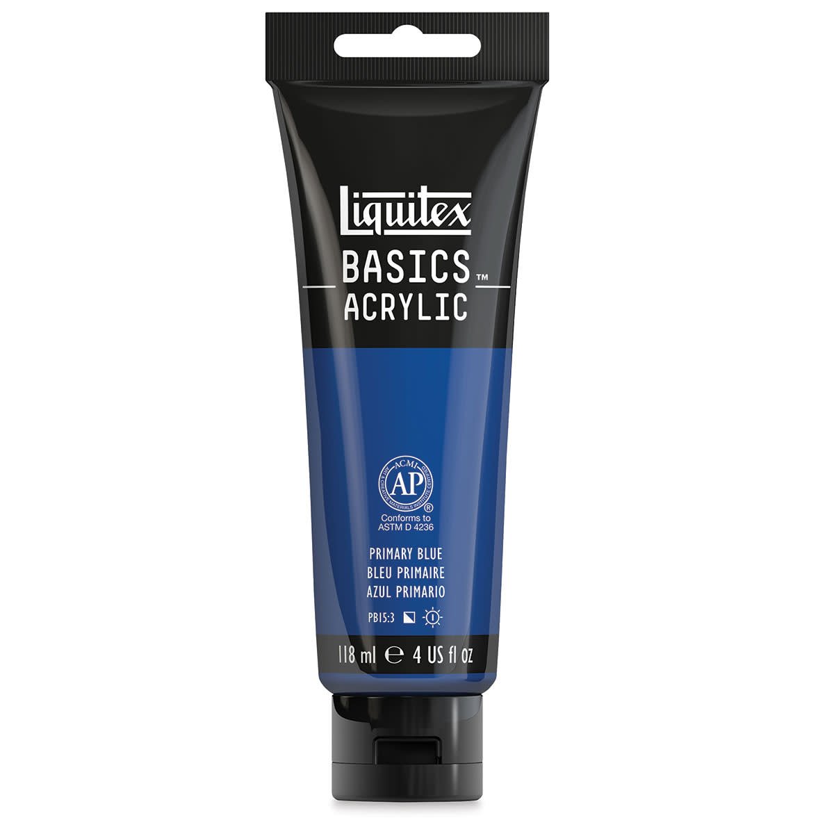 LIQUITEX BASICS ACRYLIC 118 ML PRIMARY BLUE 6420