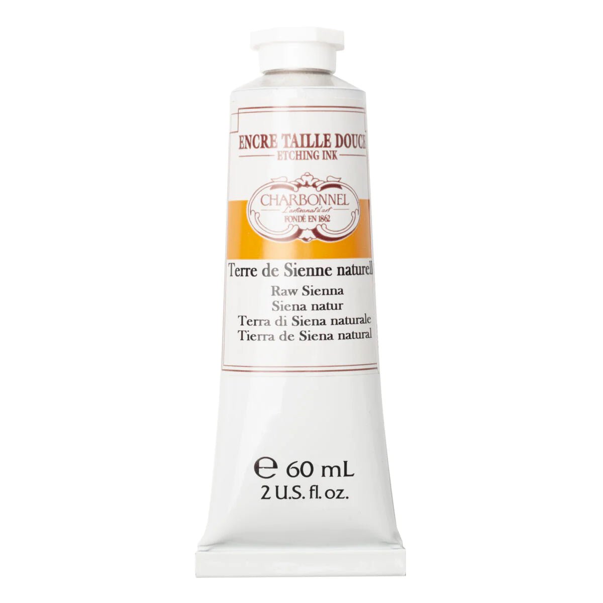 L&B CHARBONNEL INK RAW SIENNA 60 ML SR 2 (4084)