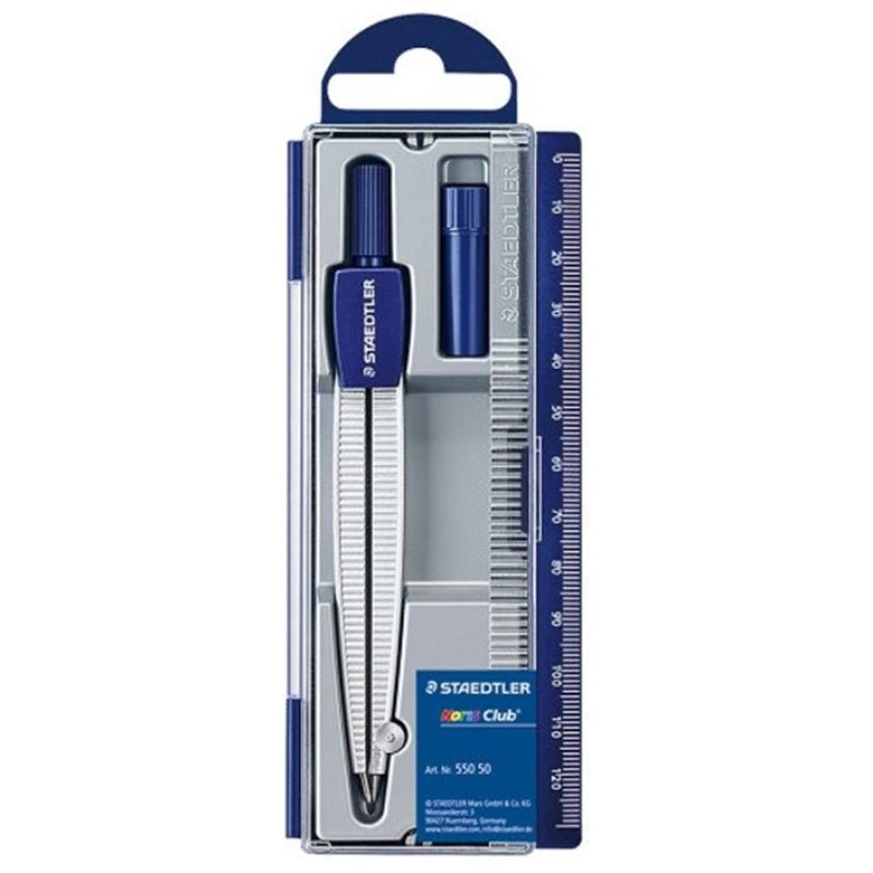 STAEDTLER GEOMETRY COMPASS 55050 BOX