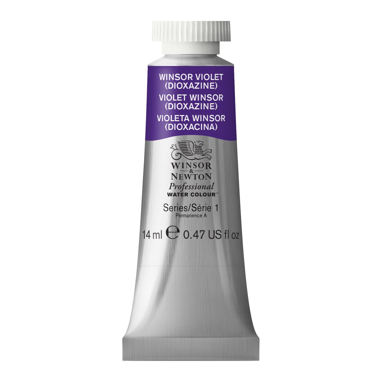 WINSOR & NEWTON PROFESSIONAL WATER COLOUR TUBE 14 ML SR  1 WINSOR VIOLET (733)