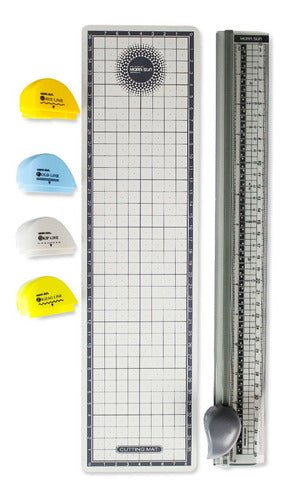 MORN SUN TRIMMER RULER & CUTTER NO 19126