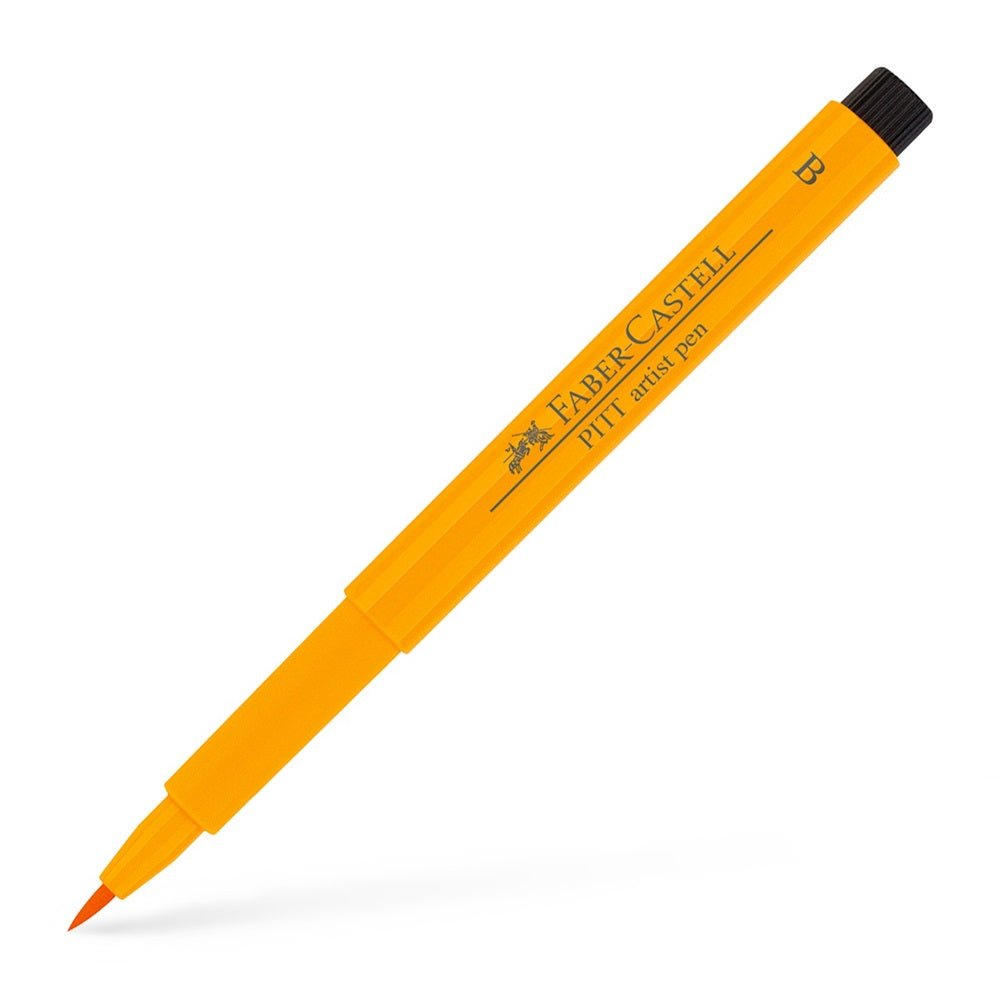 FABERCASTELL PITT PEN BRUSH DARK CHROME YELLOW