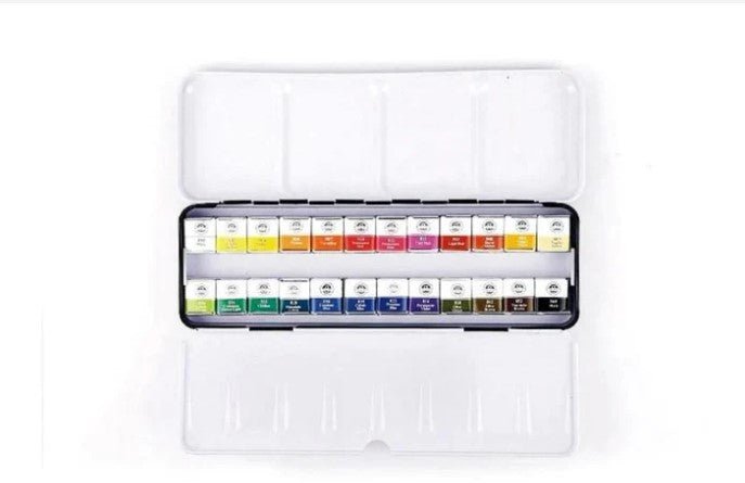 MUNGYO PROFESSIONAL WATERCOLOR FULL PAN SET OF 24
