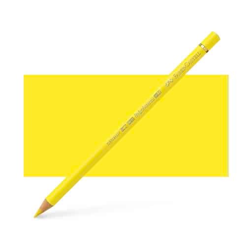 FABERCASTELL POLYCHROMOS COLOUR PENCILS LIGHT CADMIUM YELLOW (105)