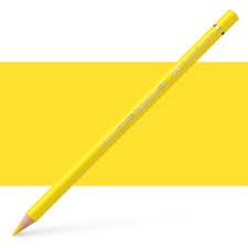 FABERCASTELL POLYCHROMOS COLOUR PENCILS LIGHT CHROME YELLOW (106)