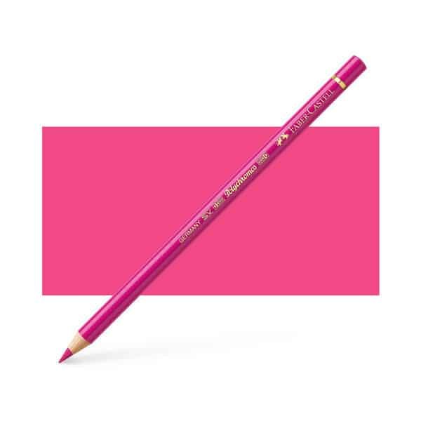 FABERCASTELL POLYCHROMOS COLOUR PENCILS FUCHSIA (123)