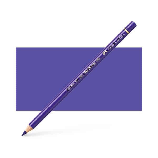 FABERCASTELL POLYCHROMOS COLOUR PENCILS BLUE VIOLET (137)