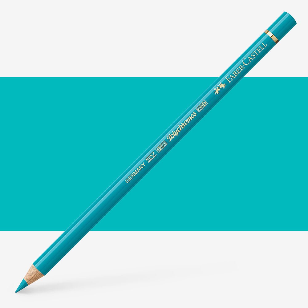 FABERCASTELL POLYCHROMOS COLOUR PENCILS COBALT GREEN (156)