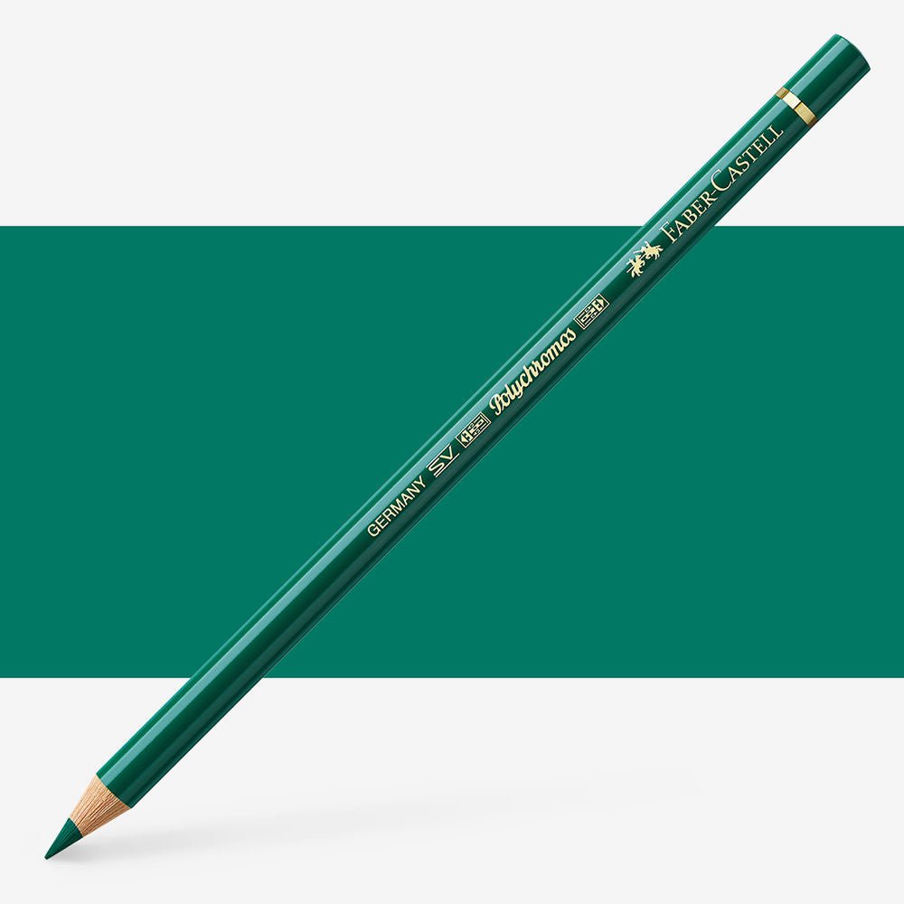 FABERCASTELL POLYCHROMOS COLOUR PENCILS HOOKERS GREEN (159)