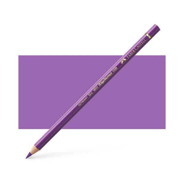 FABERCASTELL POLYCHROMOS COLOUR PENCILS MANGANESE VIOLET (160)