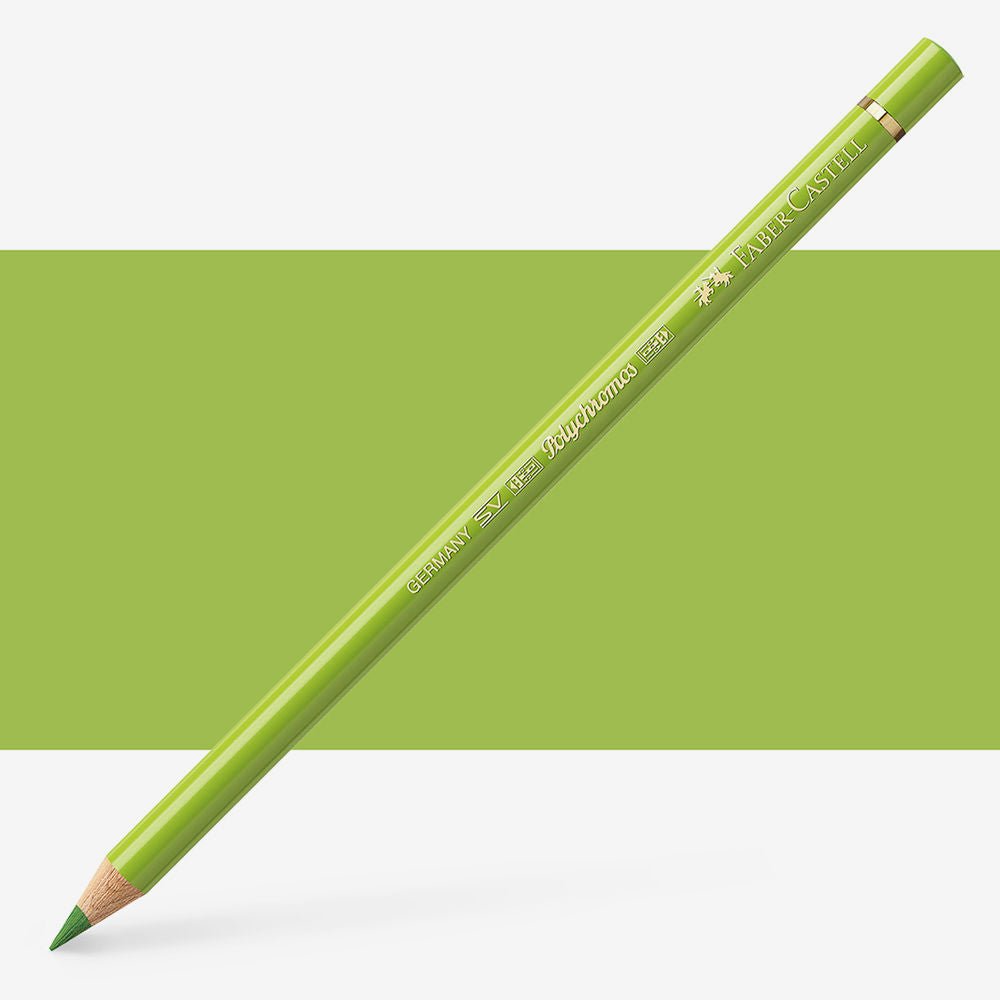 FABERCASTELL POLYCHROMOS COLOUR PENCILS MAY GREEN (170)