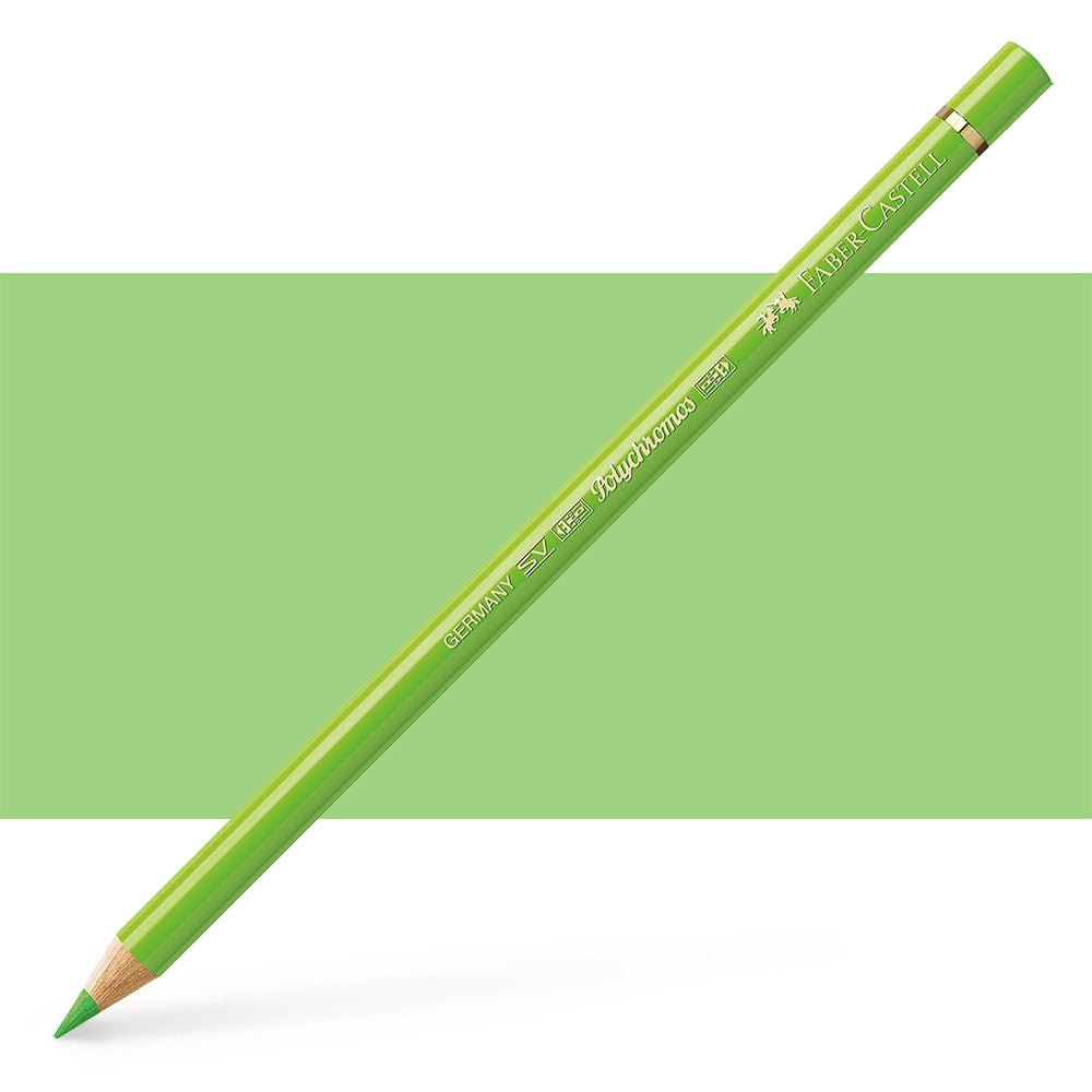 FABERCASTELL POLYCHROMOS COLOUR PENCILS LIGHT GREEN (171)