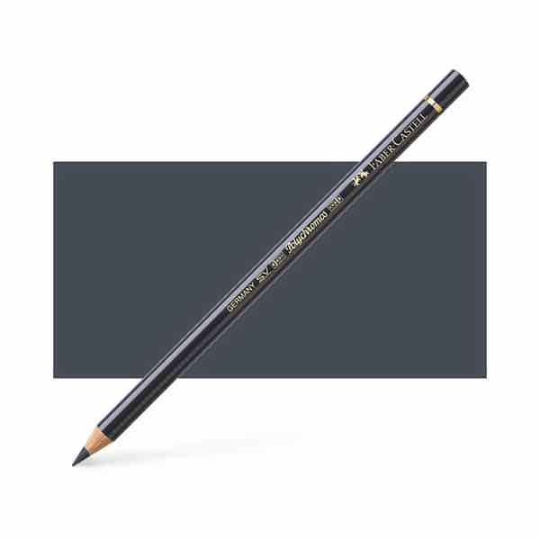 FABERCASTELL POLYCHROMOS COLOUR PENCILS PAYNES GREY (181)