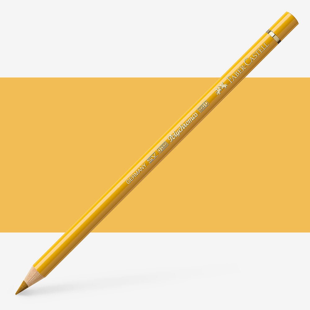 FABERCASTELL POLYCHROMOS COLOUR PENCILS LIGHT YELLOW OCHRE (183)