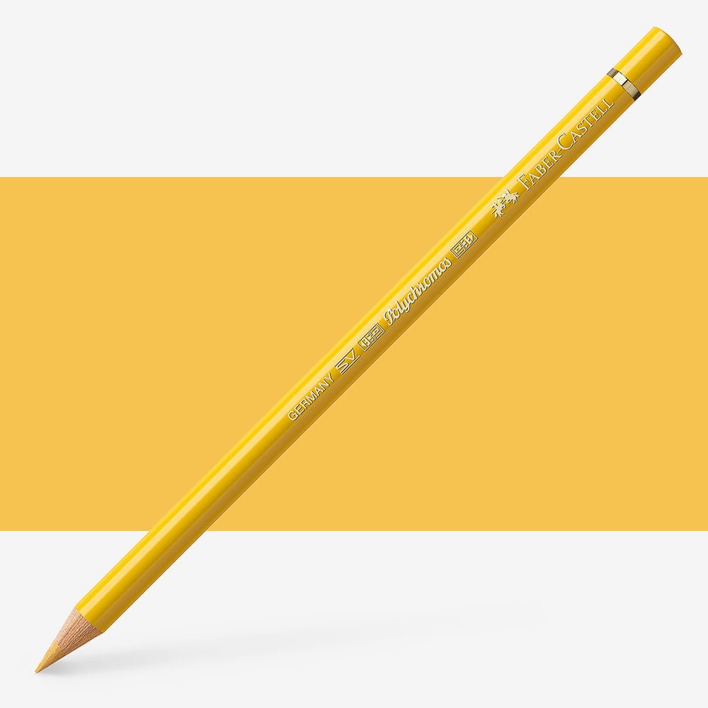 FABERCASTELL POLYCHROMOS COLOUR PENCILS DARK NAPLES OCHRE (184)