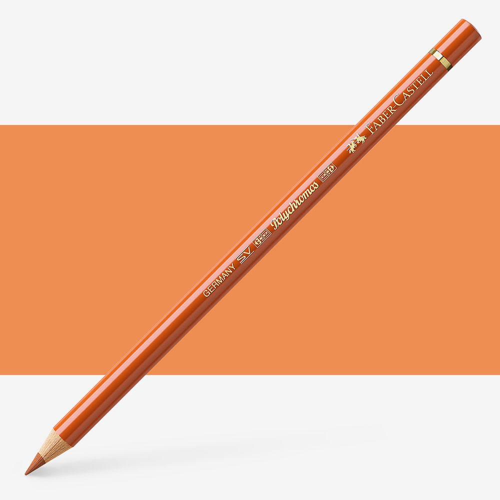 FABERCASTELL POLYCHROMOS COLOUR PENCILS TERRACOTTA (186)