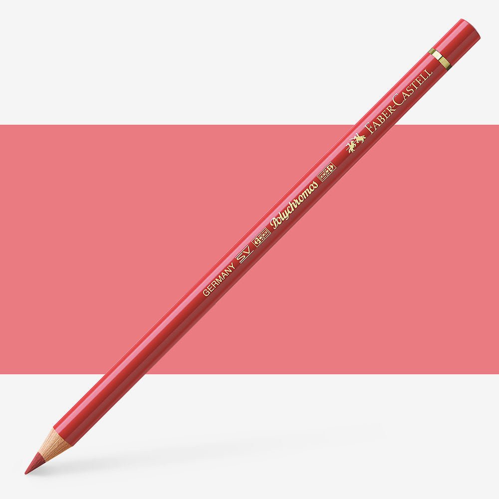 FABERCASTELL POLYCHROMOS COLOUR PENCILS POMPEIAN RED (191)