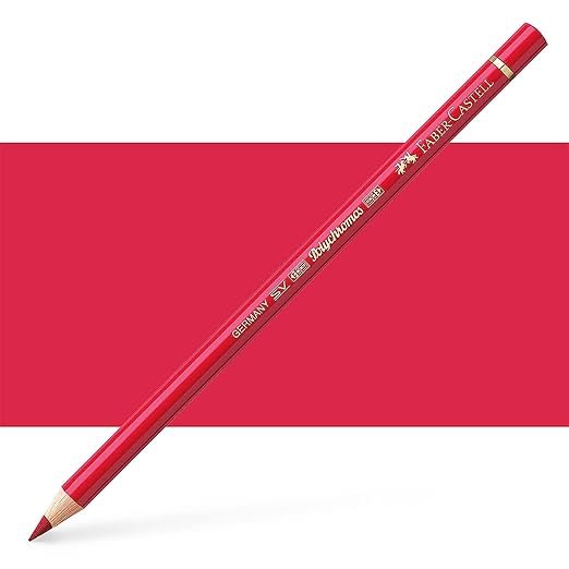 FABERCASTELL POLYCHROMOS COLOUR PENCILS BURNT CARMINE (193)