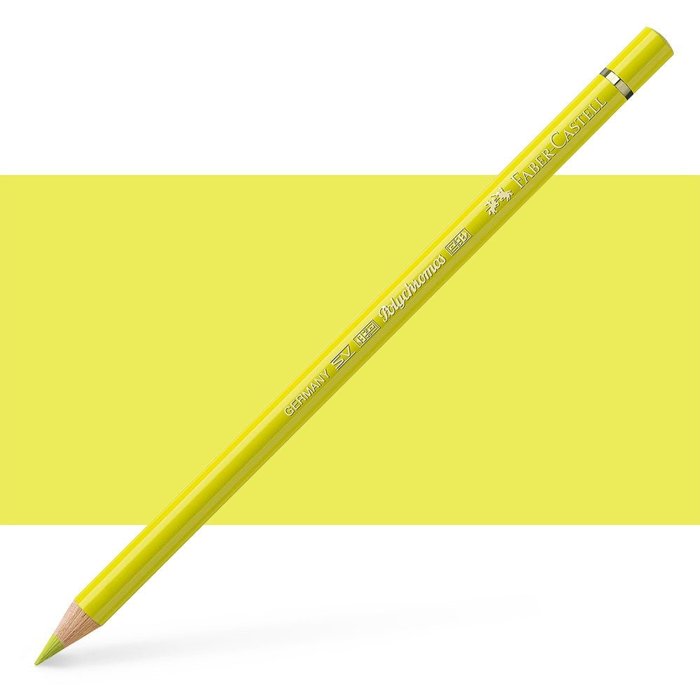 FABERCASTELL POLYCHROMOS COLOUR PENCILS CADMIUM YELLOW LEMON (205)