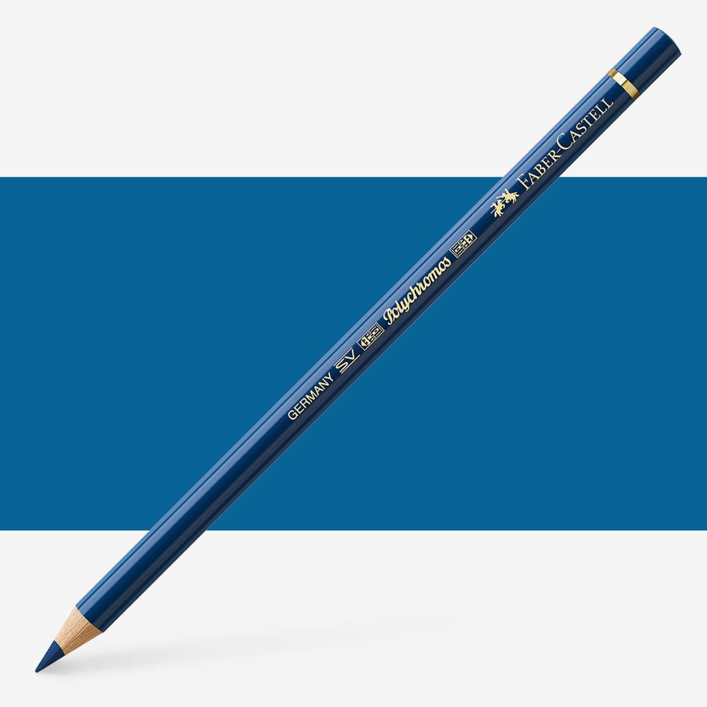 FABERCASTELL POLYCHROMOS COLOUR PENCILS PRUSSIAN BLUE (246)