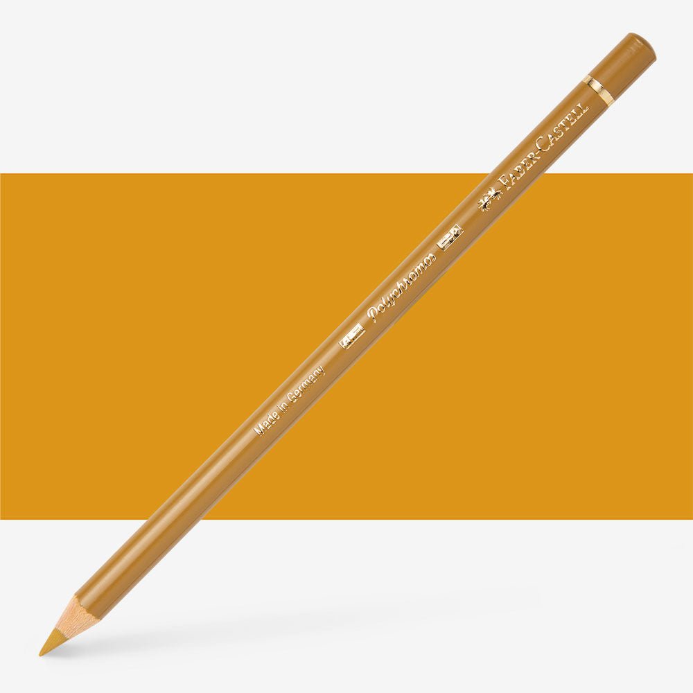 FABERCASTELL POLYCHROMOS COLOUR PENCILS GREEN GOLD (268)