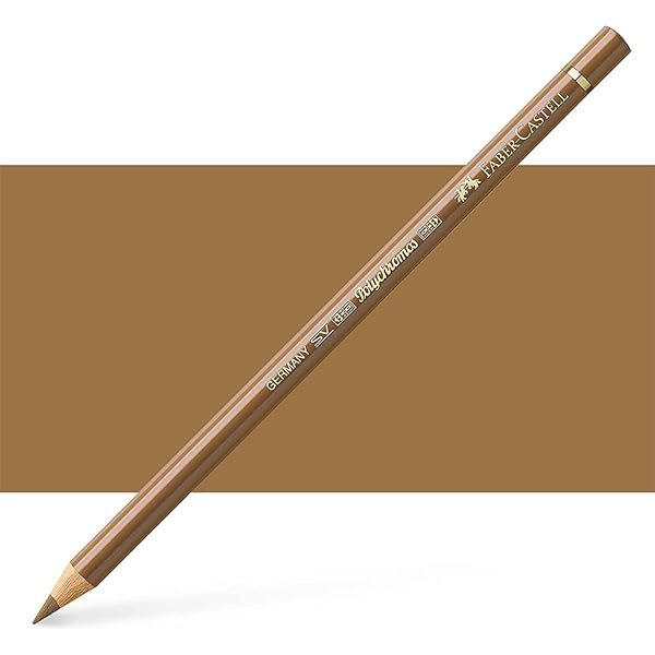 FABERCASTELL POLYCHROMOS COLOUR PENCILS BURNT UMBER (280)