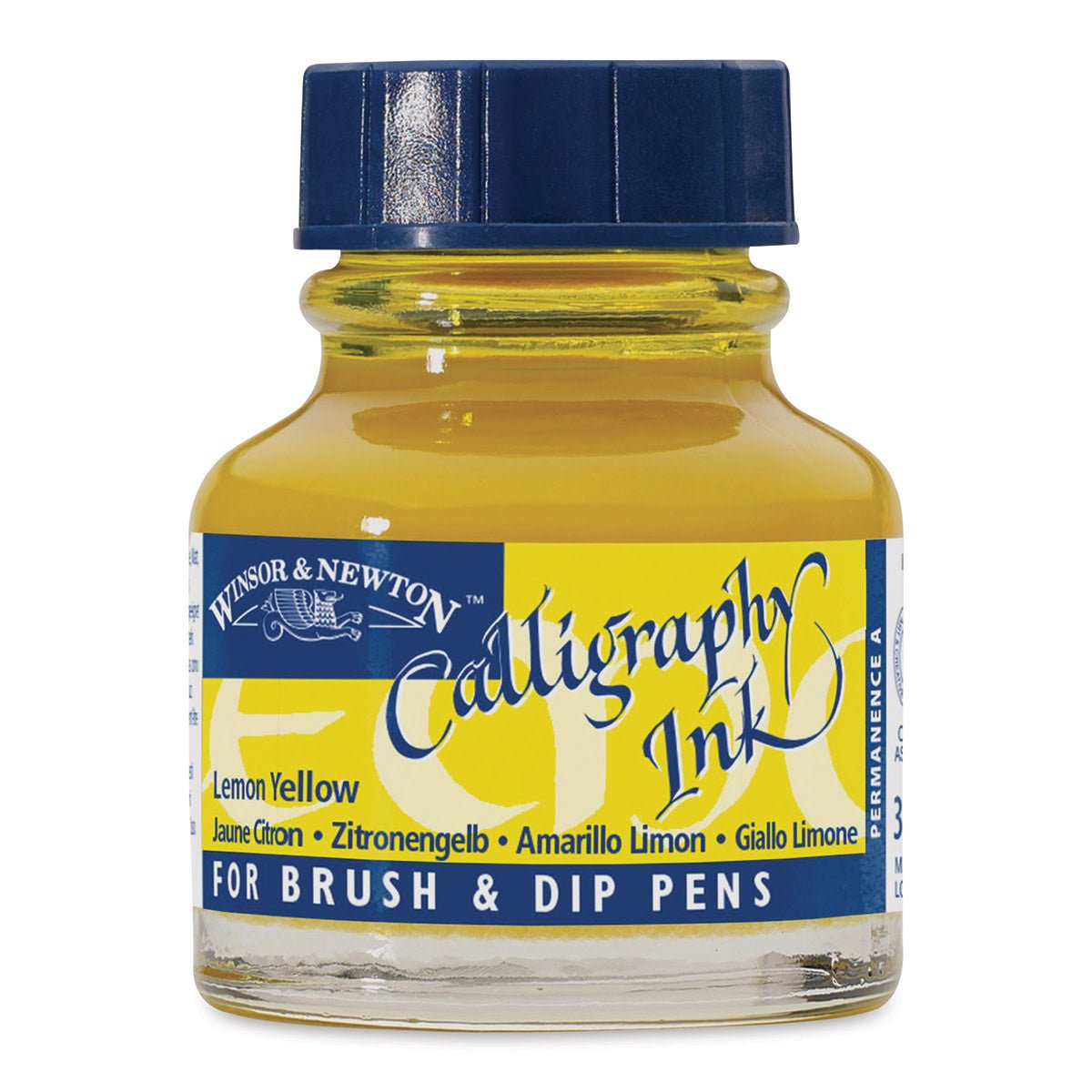 WINSOR & NEWTON CALLIGRAPHY INK 30 ML LEMON YELLOW
