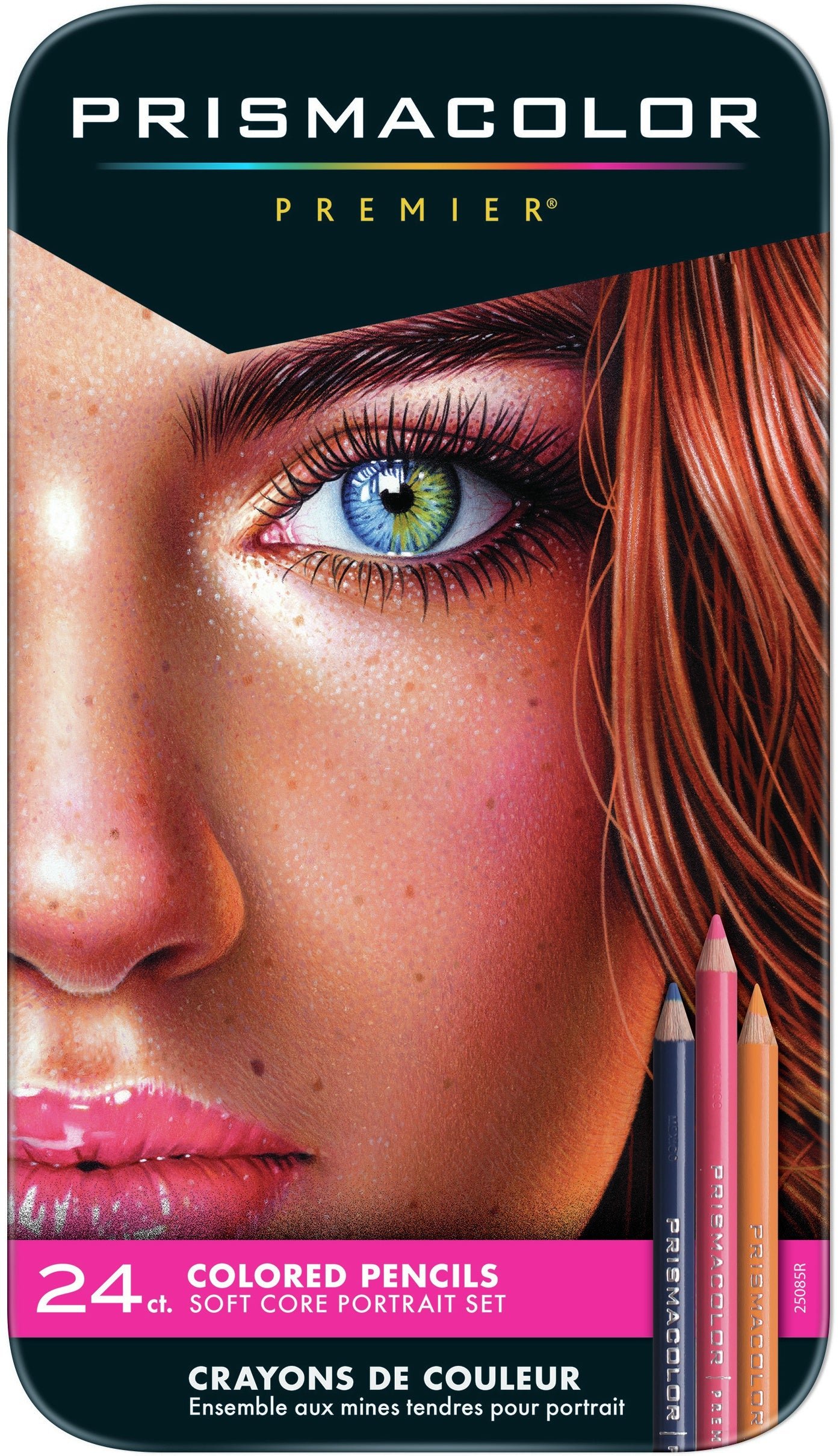 PRISMACOLOR PORTRAIT COLORED PENCIL SET OF 24 (SAN-25085R)