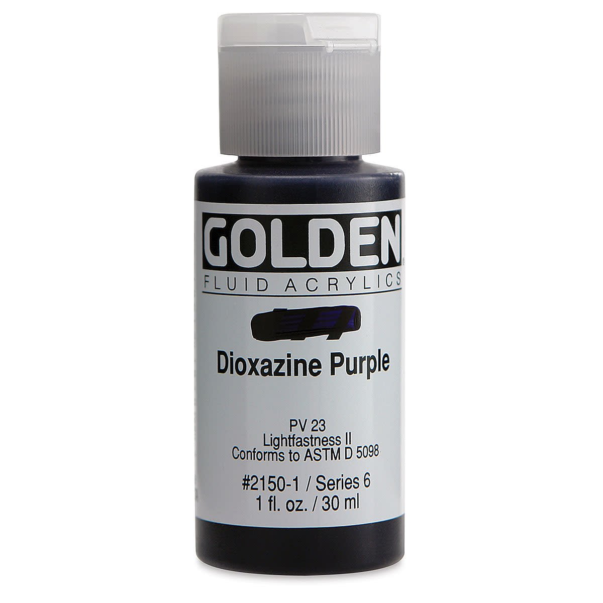 GOLDEN FLUID ACRYLIC 30 ML SR 6 DIOXAZINE PURPLE 0002150-1