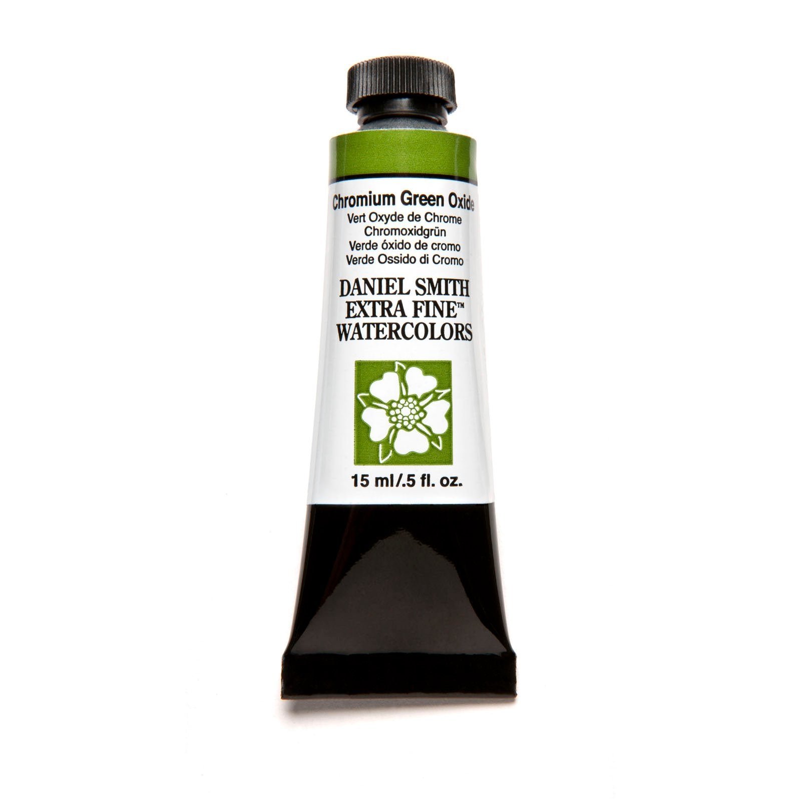 DANIEL SMITH EXTRA FINE WATER COLOUR 15 ML SR 1 CHROMIUM GREEN OXIDE (024)