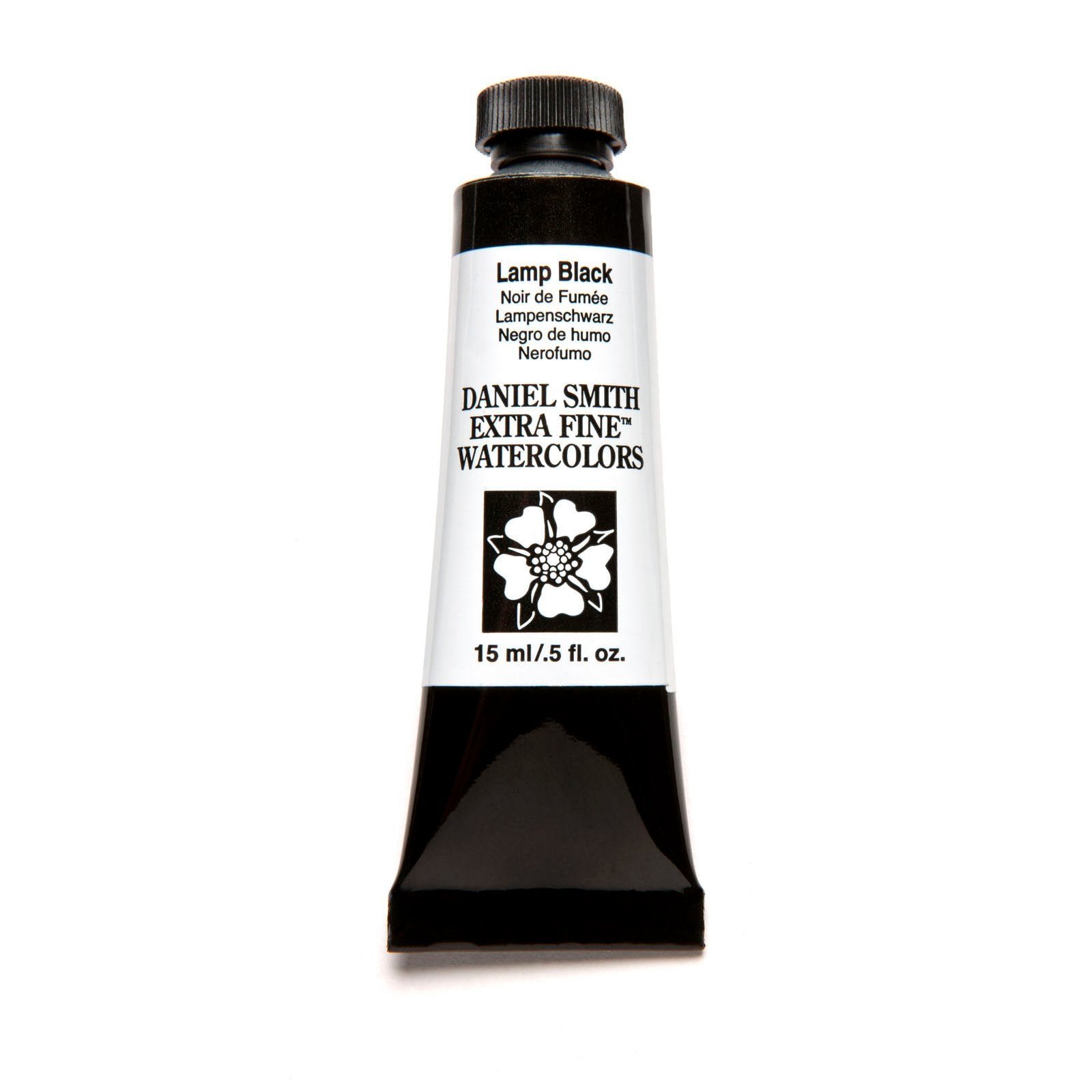 DANIEL SMITH EXTRA FINE WATER COLOUR 15 ML SR 1 LAMP BLACK (003)