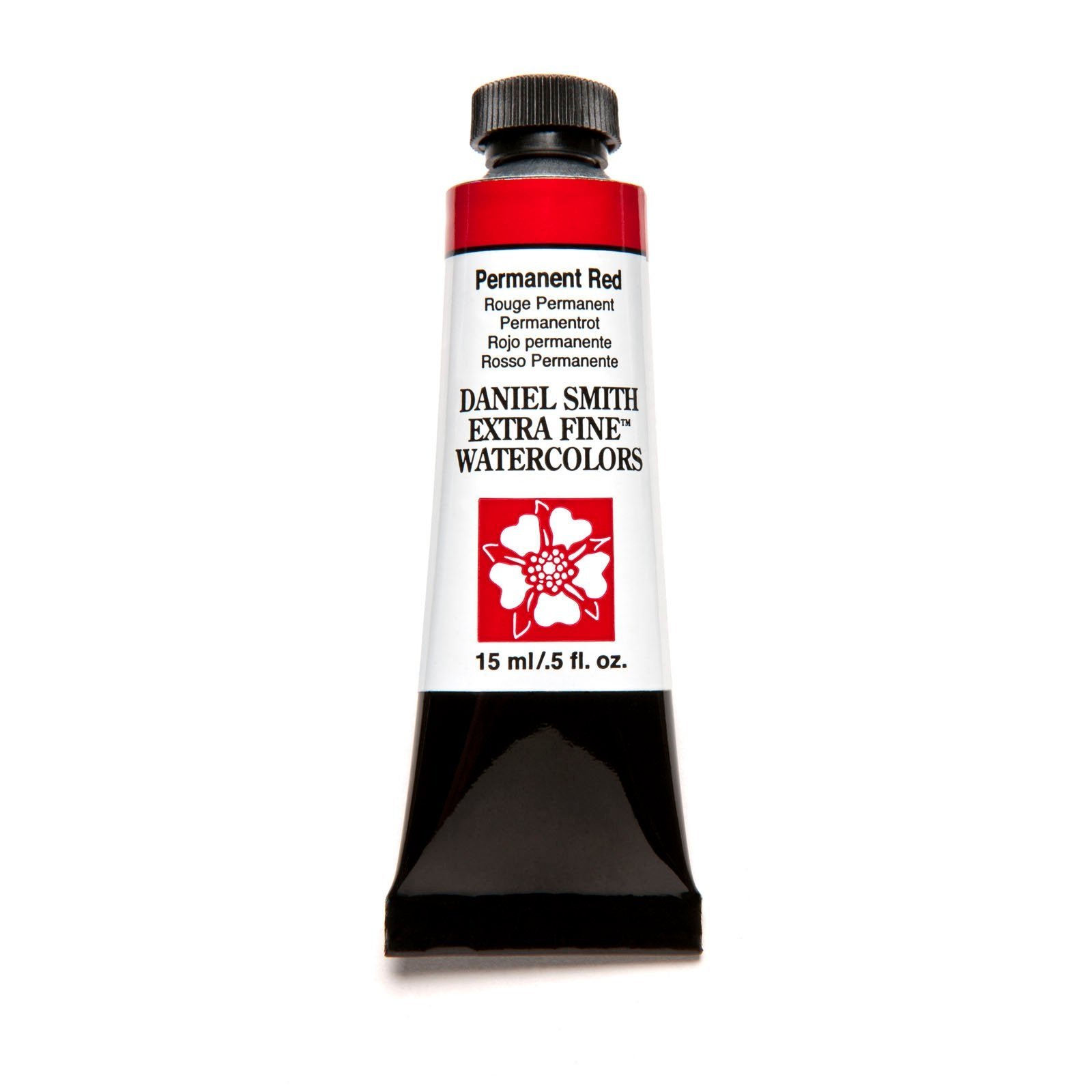 DANIEL SMITH EXTRA FINE WATER COLOUR 15 ML SR 1 PERMANENT RED (072)