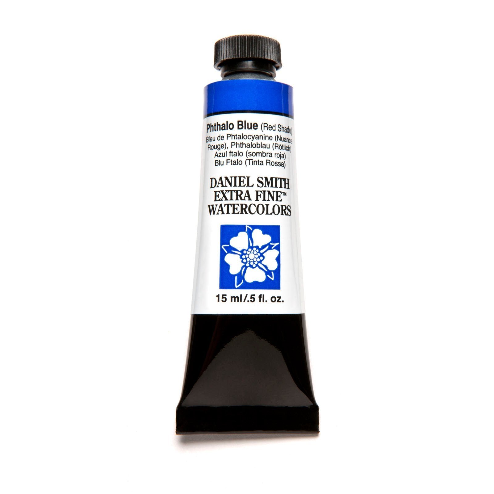 DANIEL SMITH EXTRA FINE WATER COLOUR 15 ML SR 1 PHTHALO BLUE RED SHADE (119)