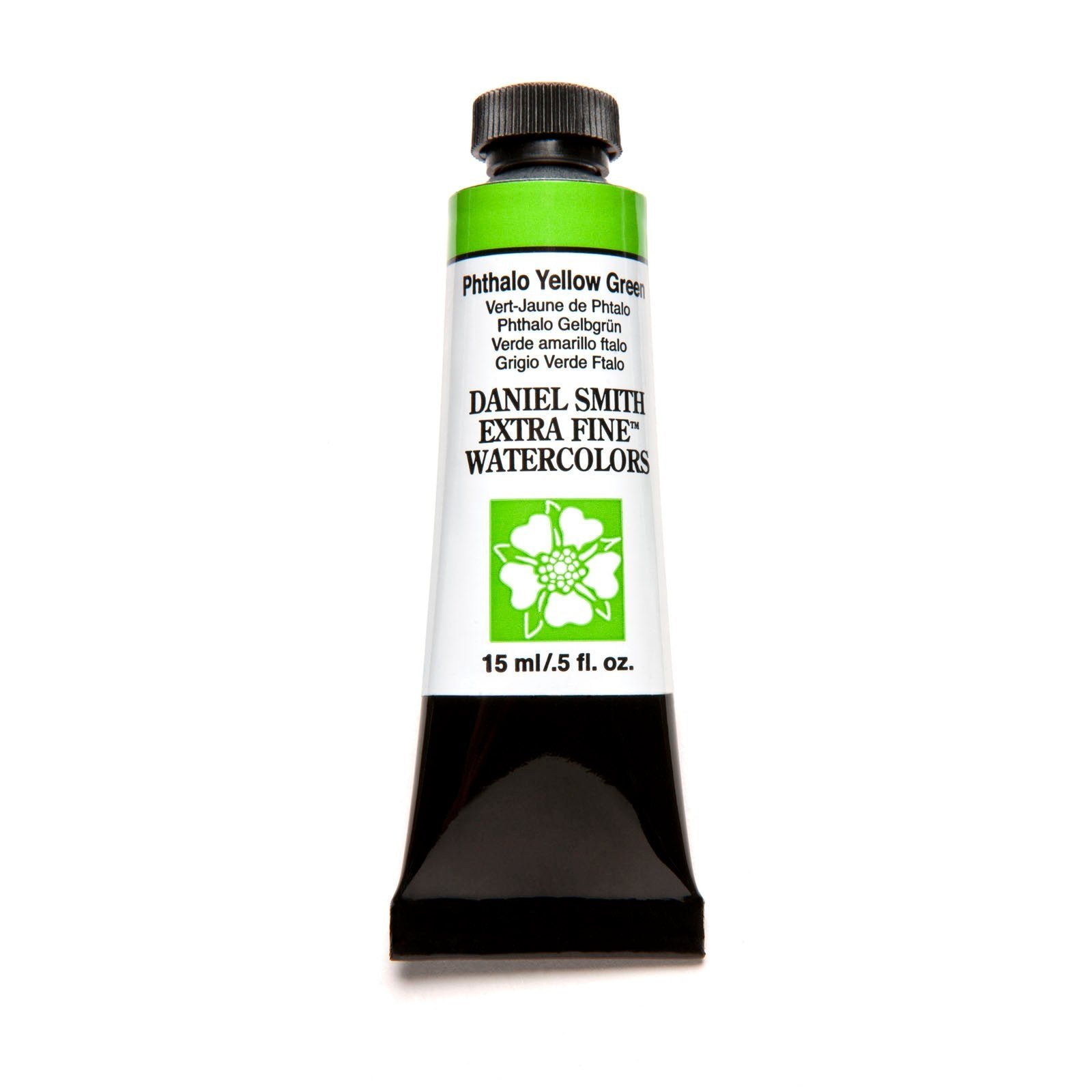 DANIEL SMITH EXTRA FINE WATER COLOUR 15 ML SR 1 PHTHALO YELLOW GREEN (124)