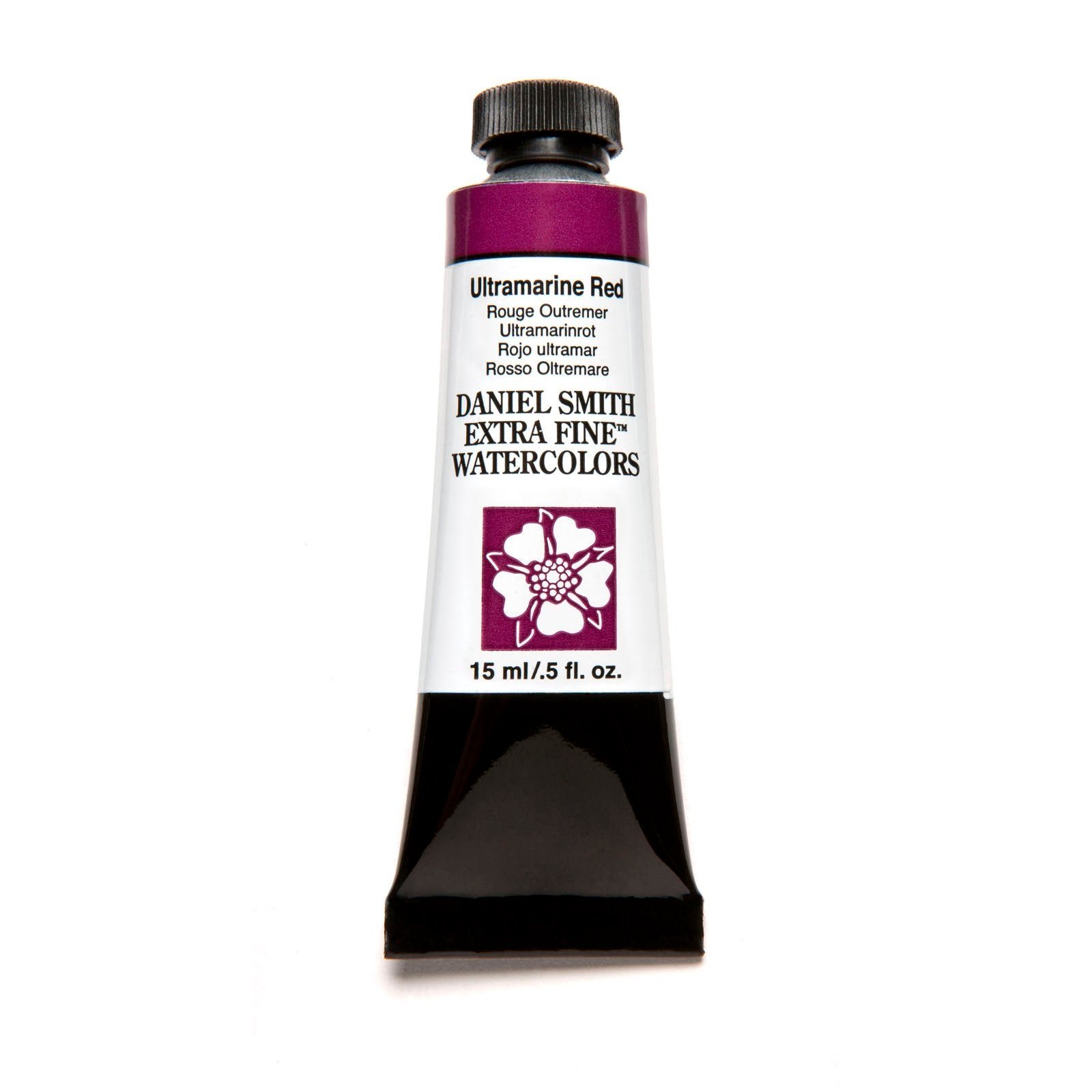 DANIEL SMITH EXTRA FINE WATER COLOUR 15 ML SR 1 ULTRAMARINE RED (107)