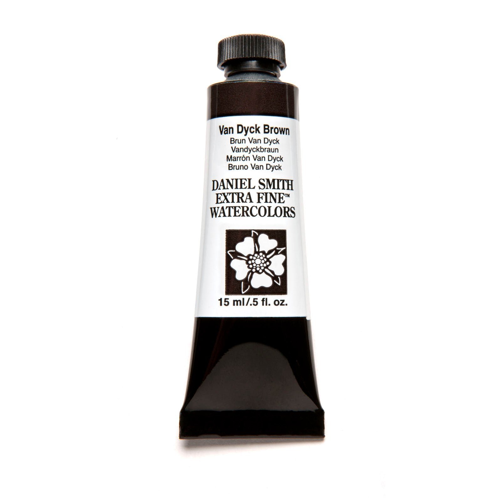 DANIEL SMITH EXTRA FINE WATER COLOUR 15 ML SR 1 VAN DYCK BROWN (110)