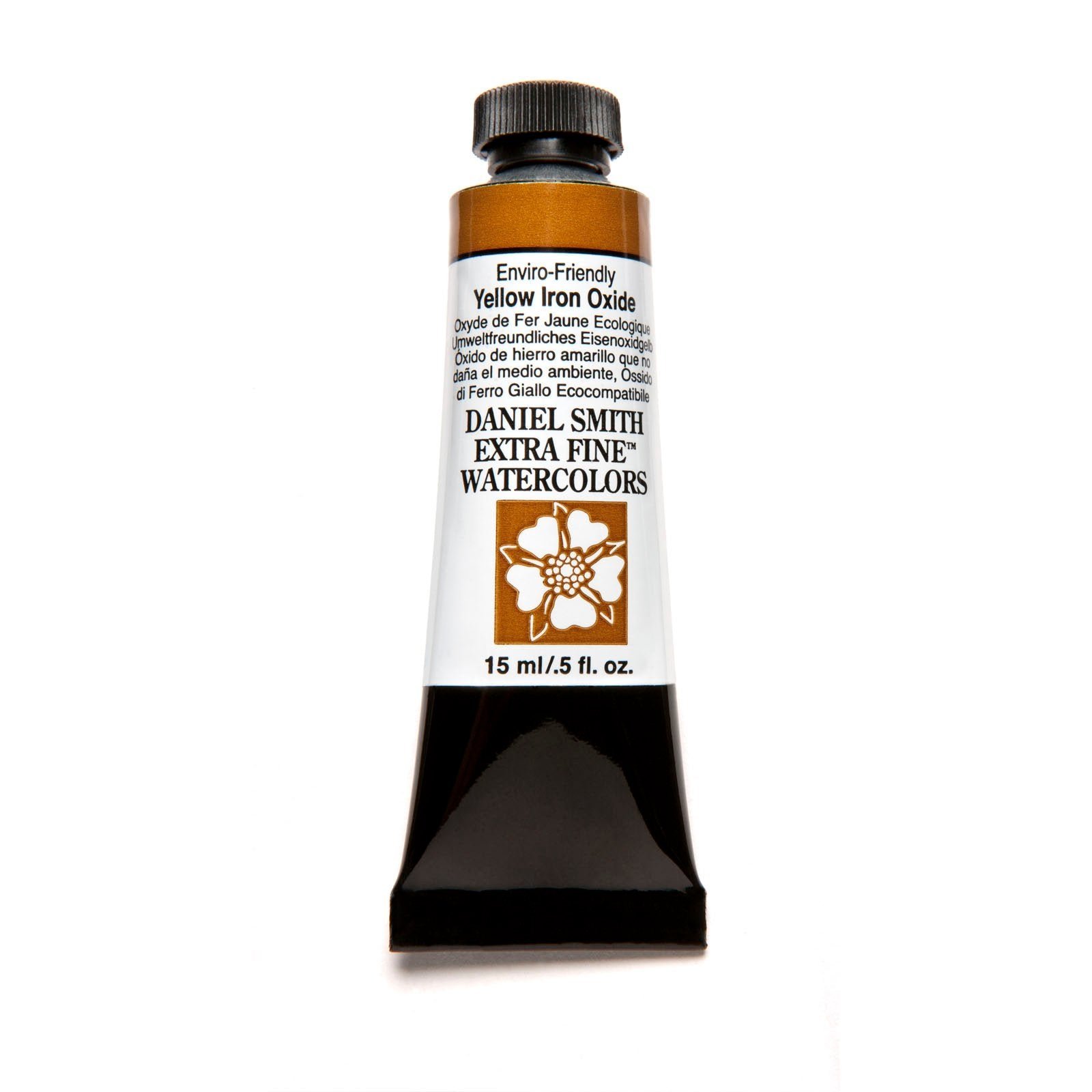 DANIEL SMITH EXTRA FINE WATER COLOUR 15 ML SR 2 ENVIRO-FRIENDLY YELLOW IRON OXIDE (176)