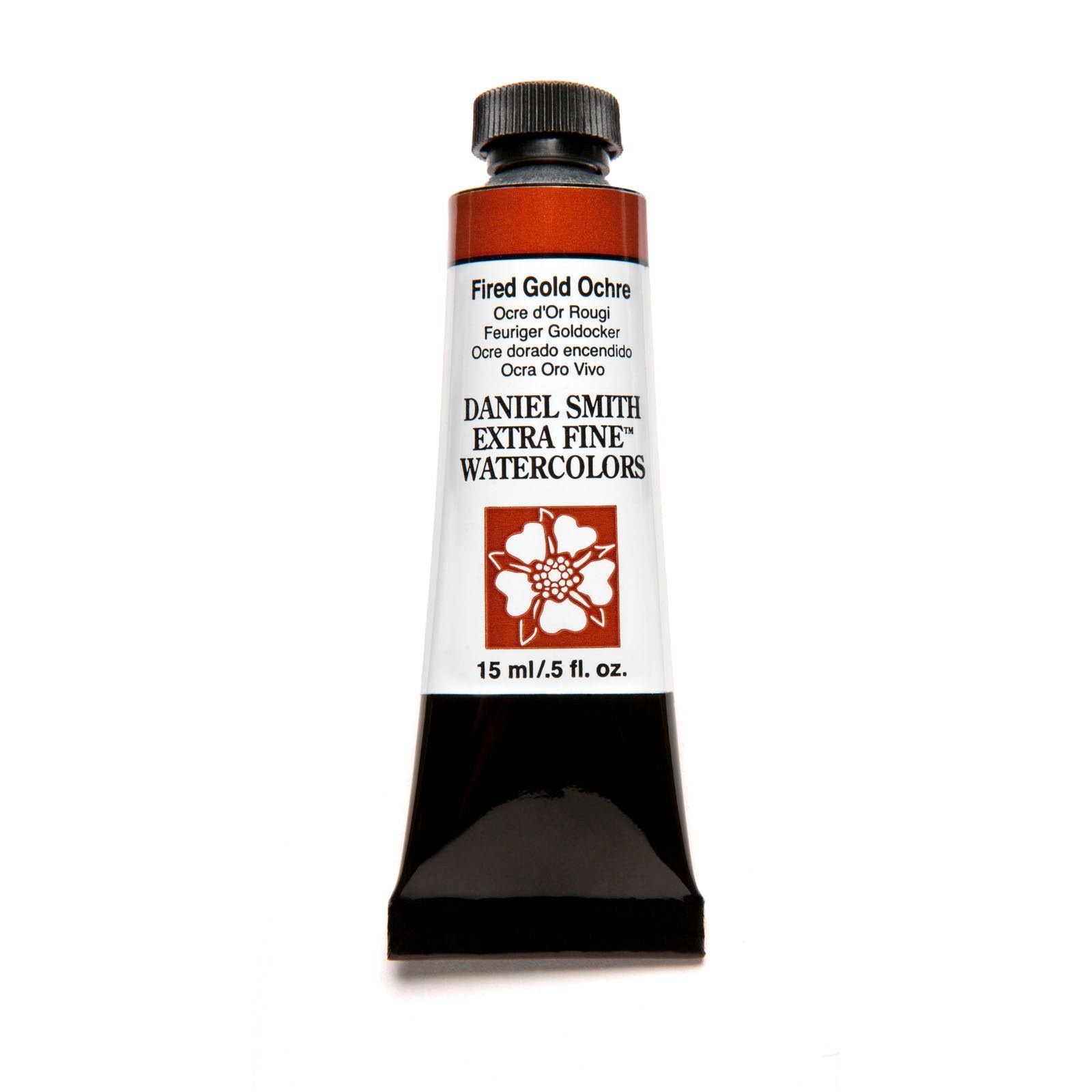 DANIEL SMITH EXTRA FINE WATER COLOUR 15 ML SR 2 FIRED GOLD OCHRE (172)