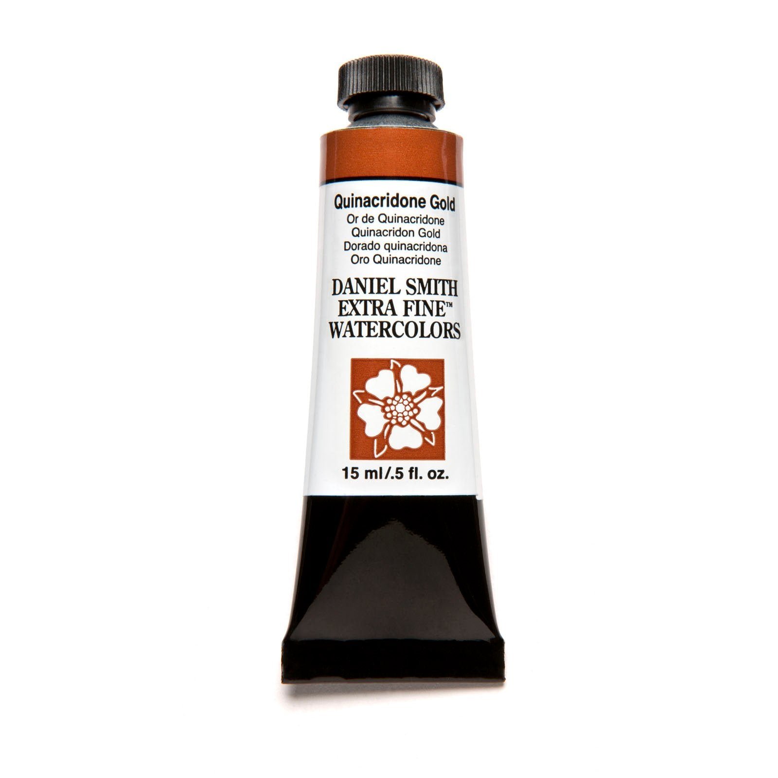 DANIEL SMITH EXTRA FINE WATER COLOUR 15 ML SR 2 QUINACRIDONE GOLD (238)