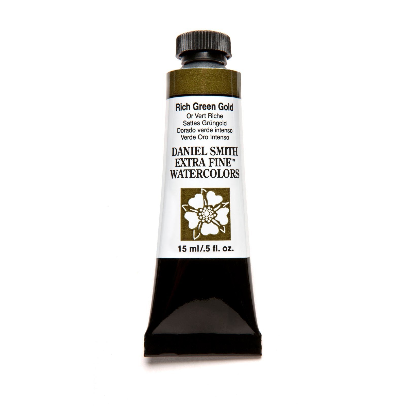 DANIEL SMITH EXTRA FINE WATER COLOUR 15 ML SR 2 RICH GREEN GOLD (099)
