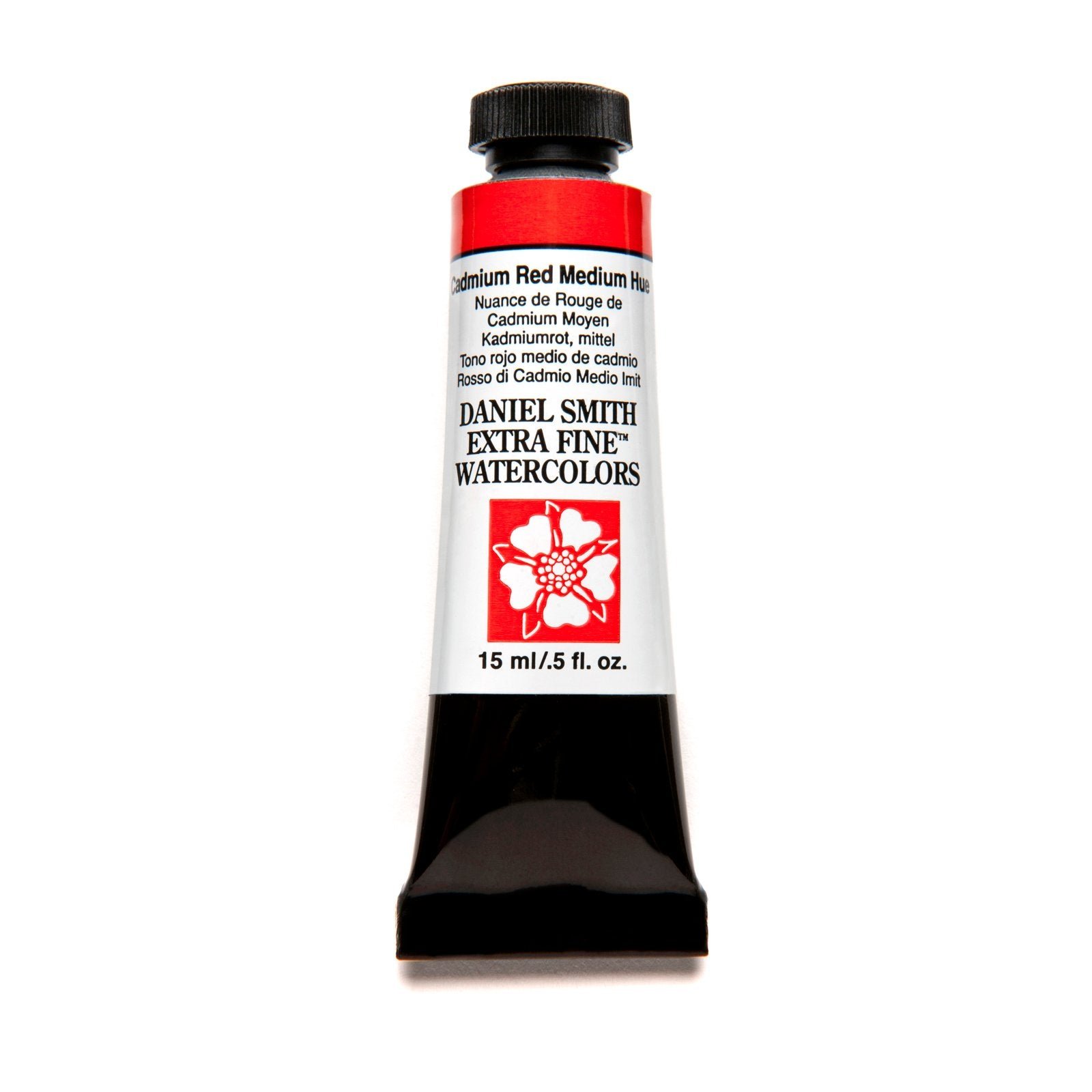 DANIEL SMITH EXTRA FINE WATER COLOUR 15 ML SR 3 CADMIUM RED MEDIUM HUE (222)