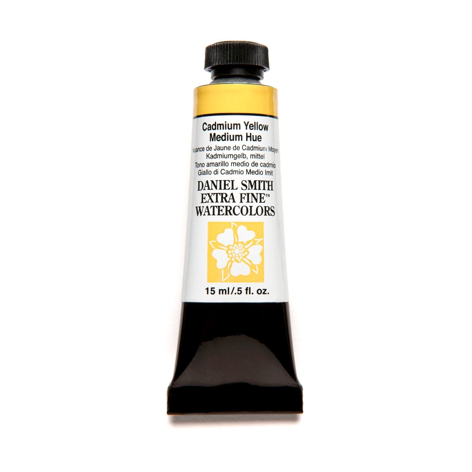 DANIEL SMITH EXTRA FINE WATER COLOUR 15 ML SR 3 CADMIUM YELLOW MEDIUM HUE (184)