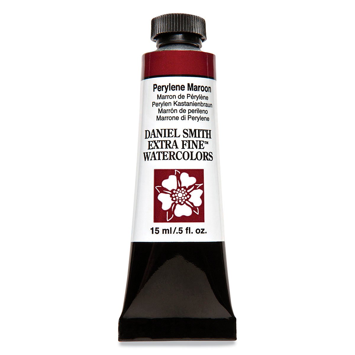 DANIEL SMITH EXTRA FINE WATER COLOUR 15 ML SR 3 PERYLENE MAROON (074)