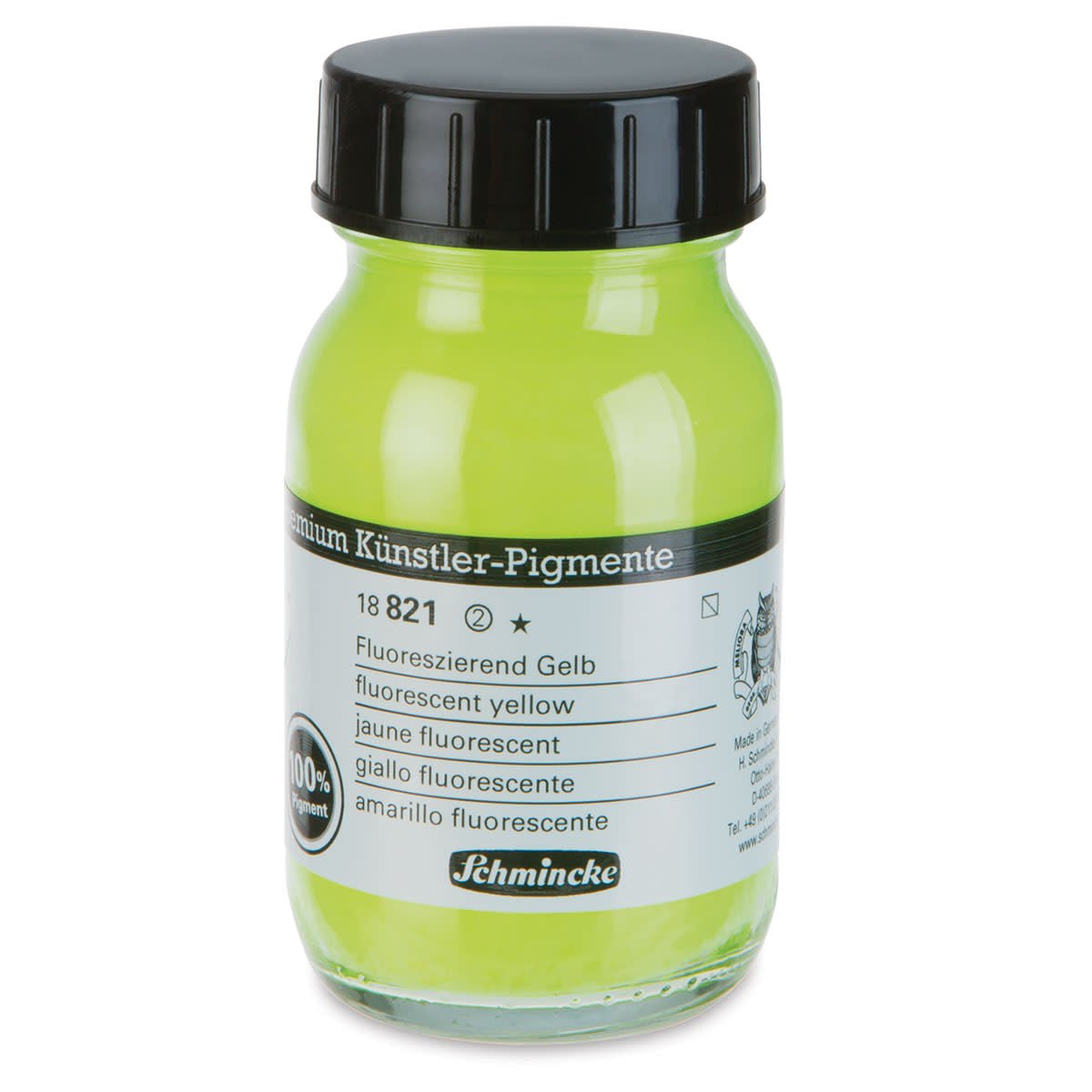 SCHMINCKE PIGMENT POWDER 100 ML SR 2 FLUORESCENT YELLOW (18821055)