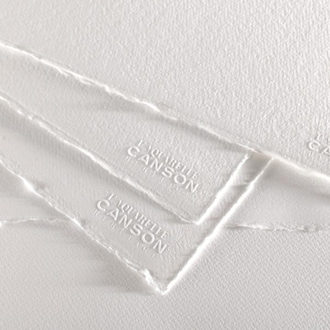 CANSON MONTVAL WATER COLOUR PADS 100 SHEETS 1SG COLD PRESSED  200 GSM 25% COTTON 24 x 32 CM (200807353)