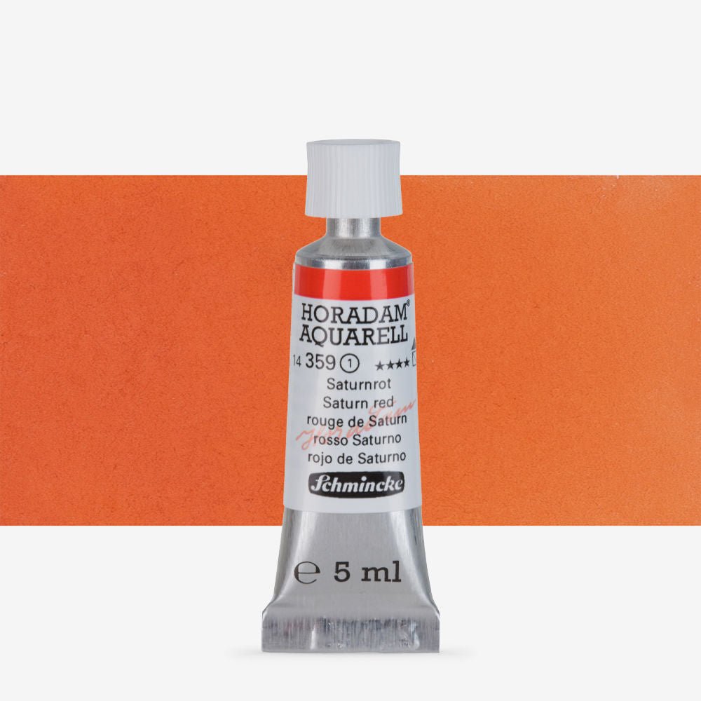 SCHMINCKE HORADAM AQUARELL 5 ML SR 1 SATURN RED (359)