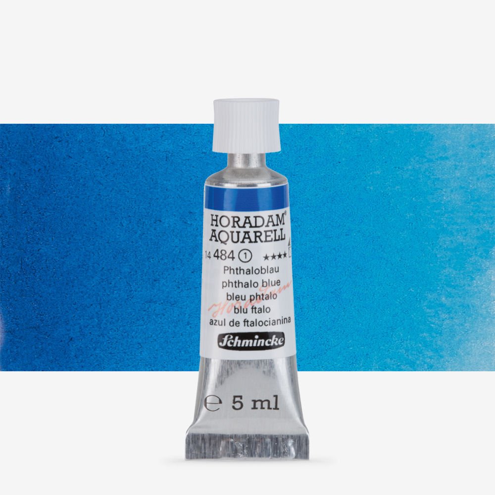 SCHMINCKE HORADAM AQUARELL 5 ML SR 1 PHTHALO BLUE (484)