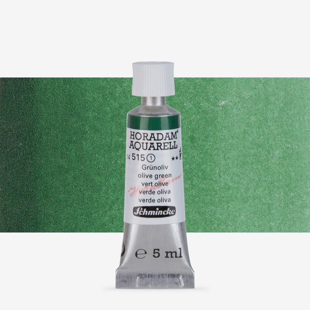 SCHMINCKE HORADAM AQUARELL 5 ML SR 1 OLIVE GREEN (515)