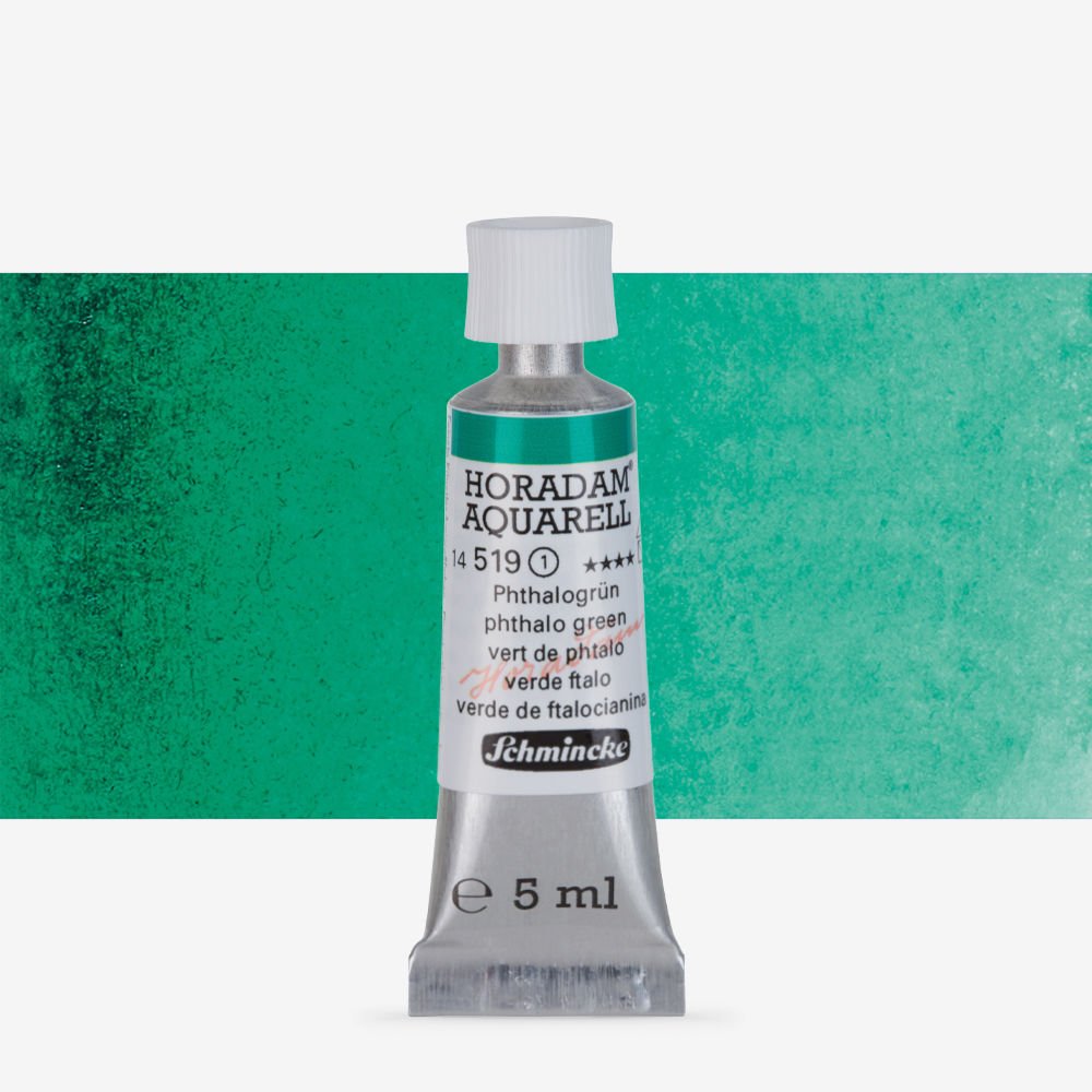 SCHMINCKE HORADAM AQUARELL 5 ML SR 1 PHTHALO GREEN (519)