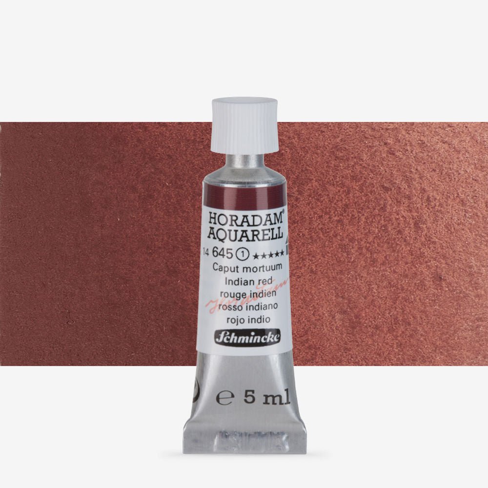 SCHMINCKE HORADAM AQUARELL 5 ML SR 1 INDIAN RED (645)